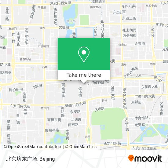 北京坊东广场 map
