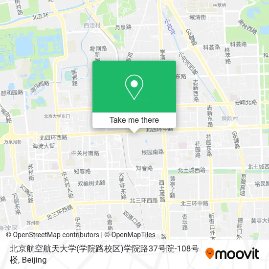 北京航空航天大学(学院路校区)学院路37号院-108号楼 map