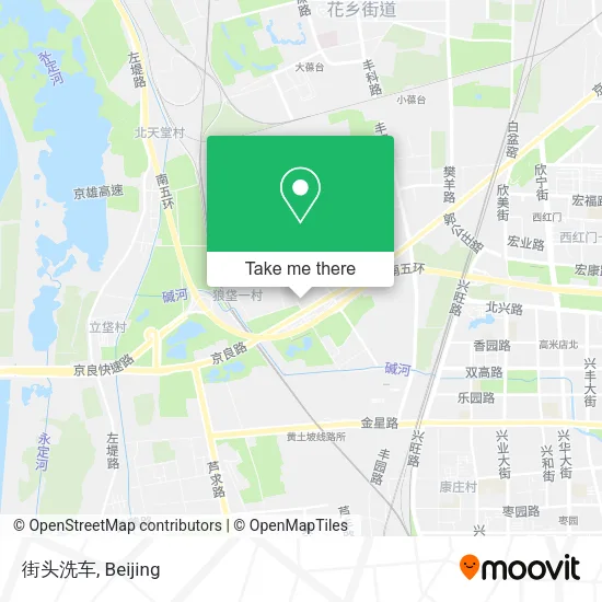 街头洗车 map