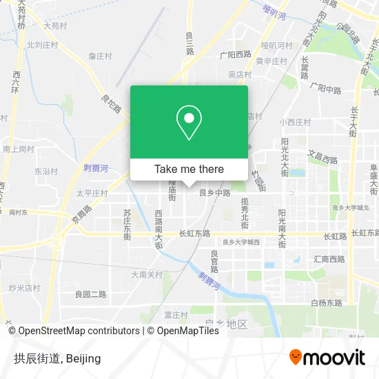 拱辰街道 map