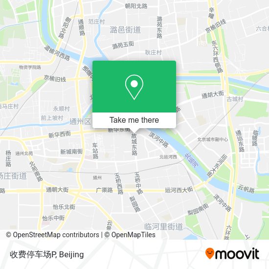 收费停车场P map