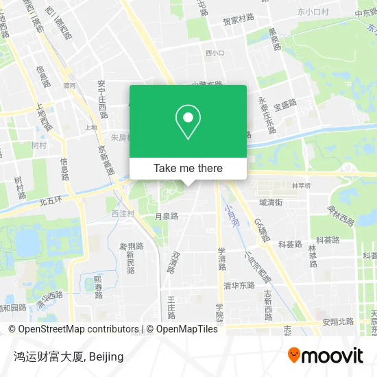 鸿运财富大厦 map