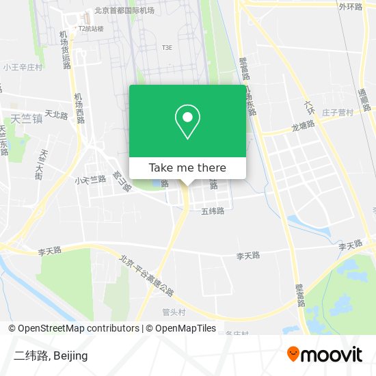 二纬路 map