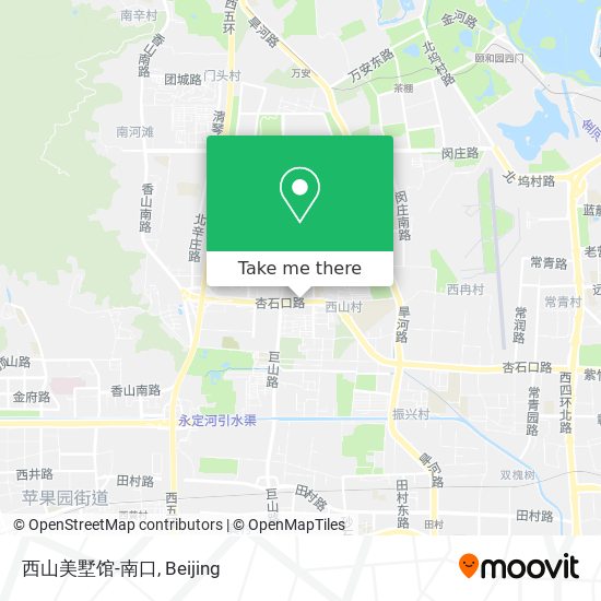 西山美墅馆-南口 map
