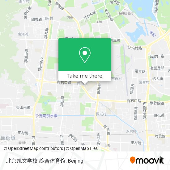 北京凯文学校-综合体育馆 map