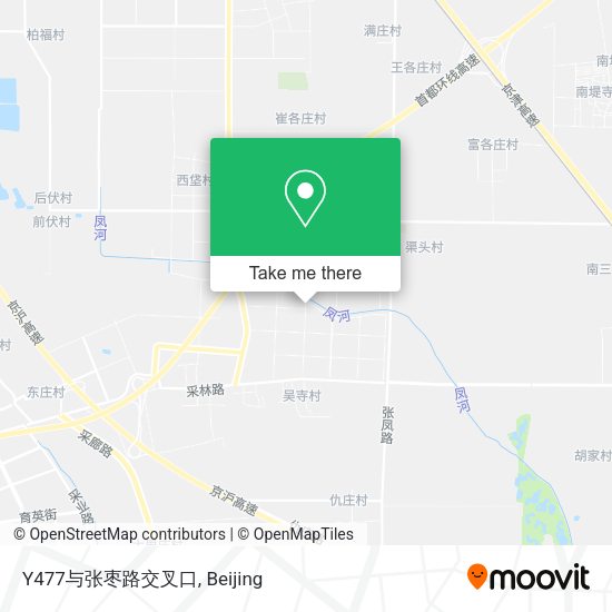 Y477与张枣路交叉口 map