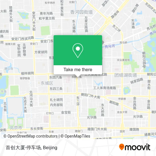 首创大厦-停车场 map