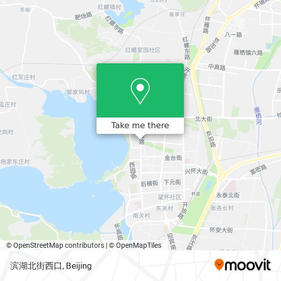 滨湖北街西口 map