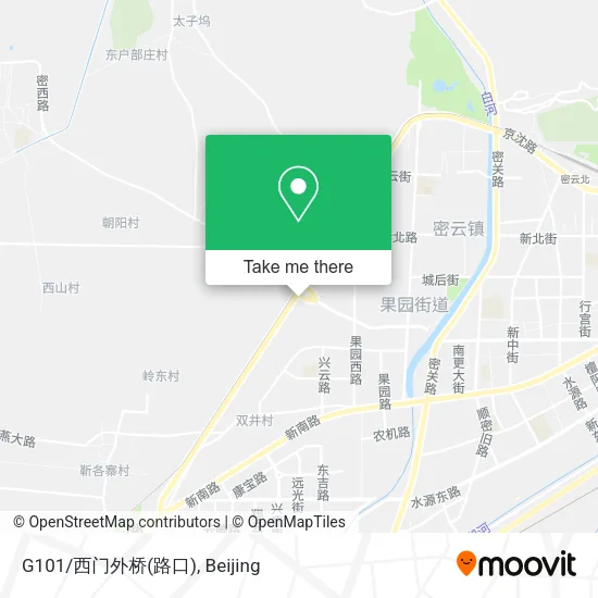 G101/西门外桥(路口) map