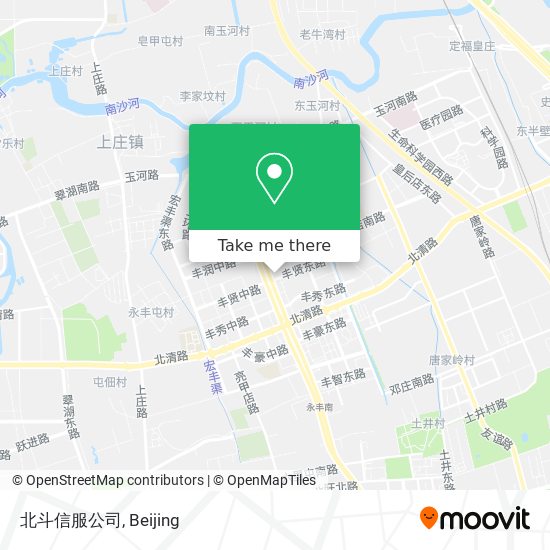 北斗信服公司 map