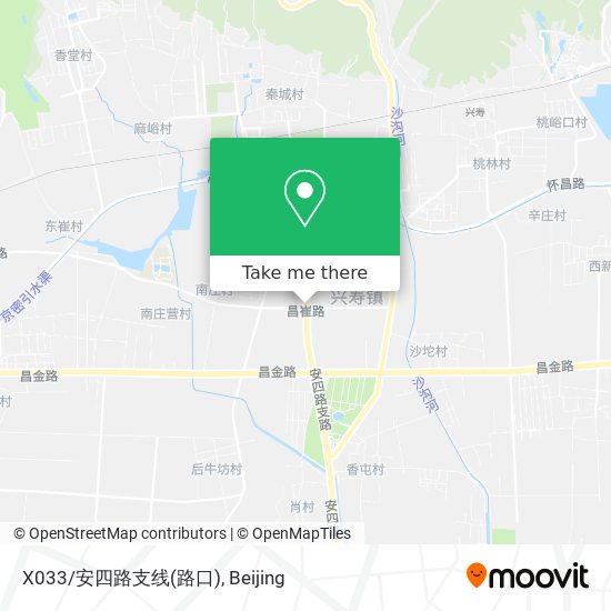 X033/安四路支线(路口) map
