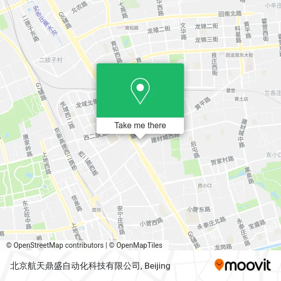 北京航天鼎盛自动化科技有限公司 map
