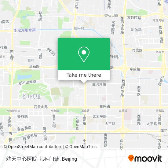 航天中心医院-儿科门诊 map
