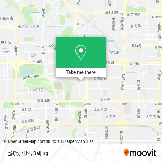 七街坊社区 map