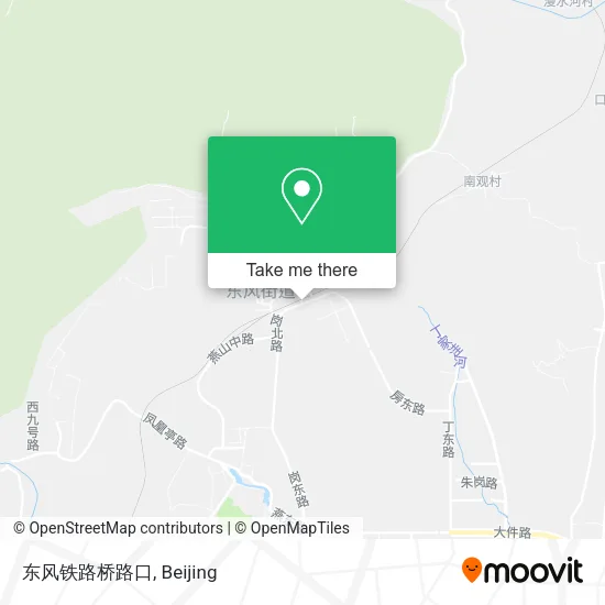 东风铁路桥路口 map