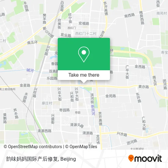 韵味妈妈国际产后修复 map