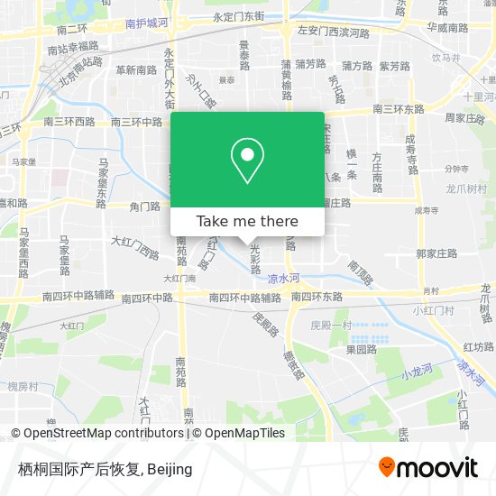 栖桐国际产后恢复 map