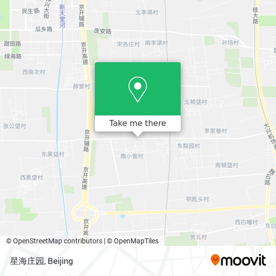 星海庄园 map
