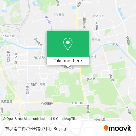 东坝南二街/管庄路(路口) map