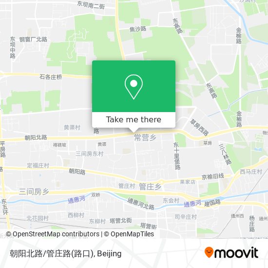 朝阳北路/管庄路(路口) map