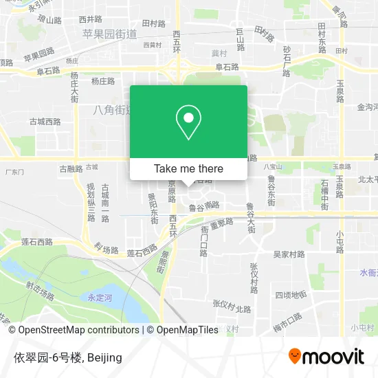 依翠园-6号楼 map