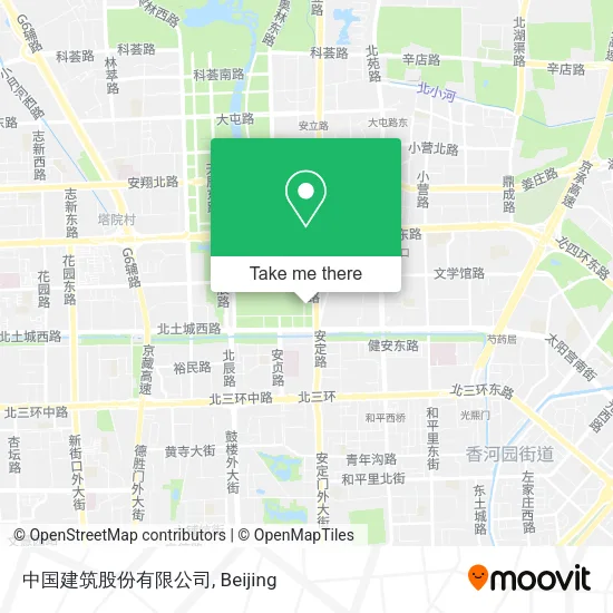 中国建筑股份有限公司 map