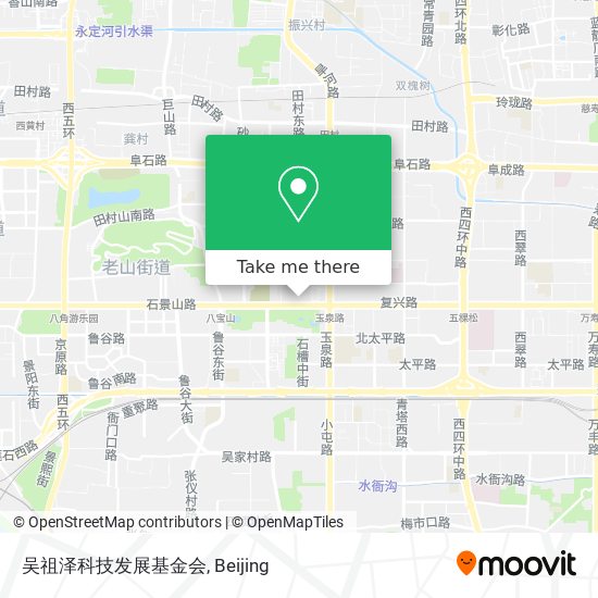 吴祖泽科技发展基金会 map