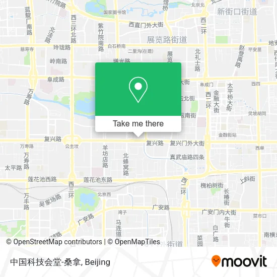 中国科技会堂-桑拿 map
