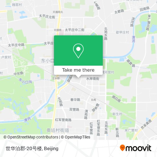 世华泊郡-20号楼 map