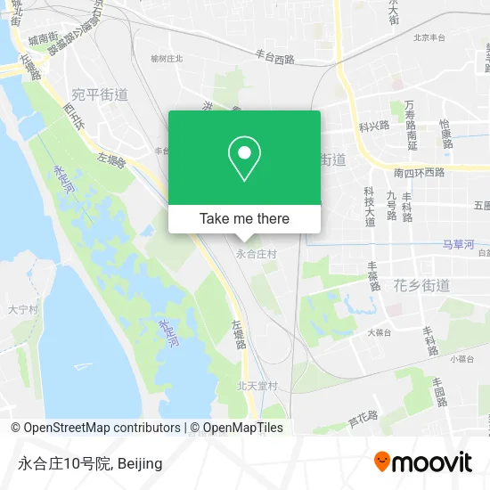 永合庄10号院 map