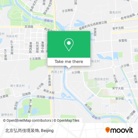 北京弘尚佳境装饰 map