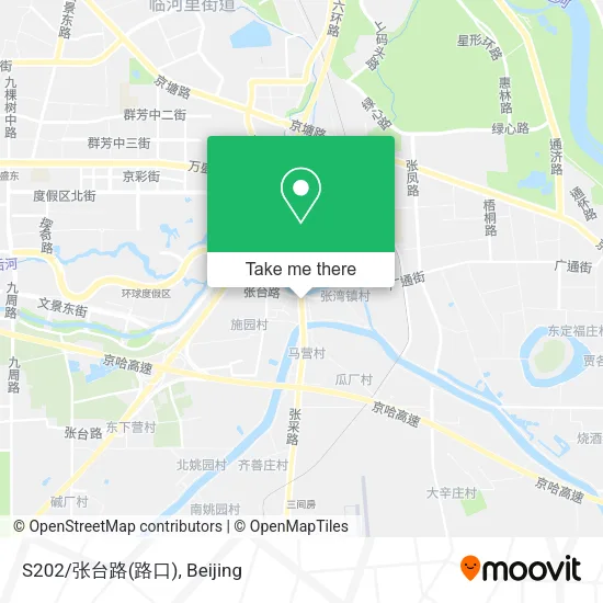 S202/张台路(路口) map