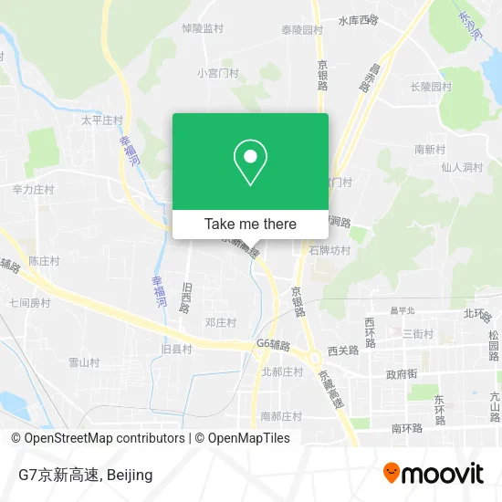 G7京新高速 map