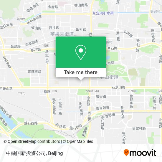 How To Get To 中融国新投资公司in 八角街道by Bus Or Metro