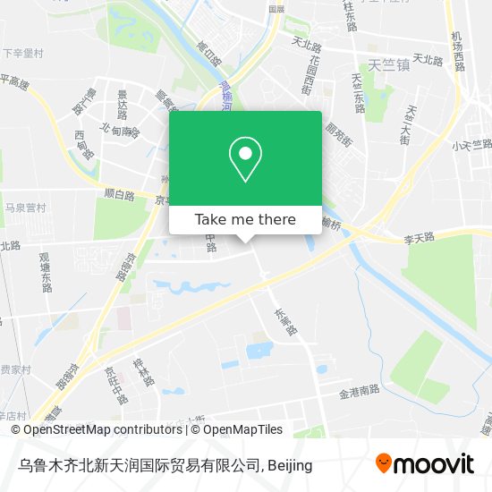乌鲁木齐北新天润国际贸易有限公司 map