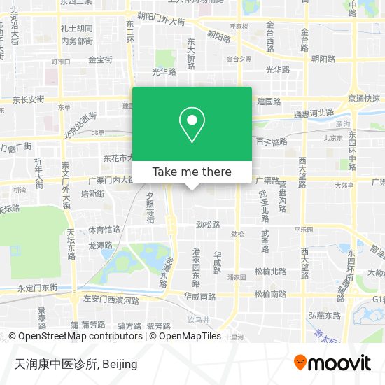 天润康中医诊所 map