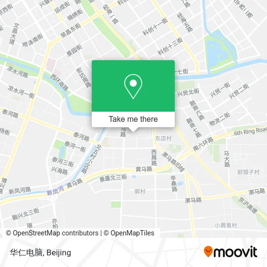 华仁电脑 map