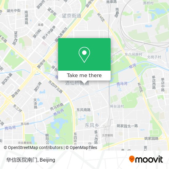 华信医院南门 map
