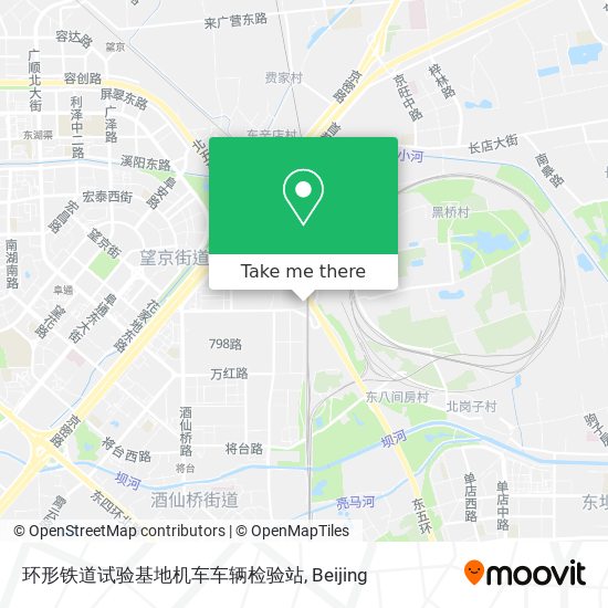 环形铁道试验基地机车车辆检验站 map