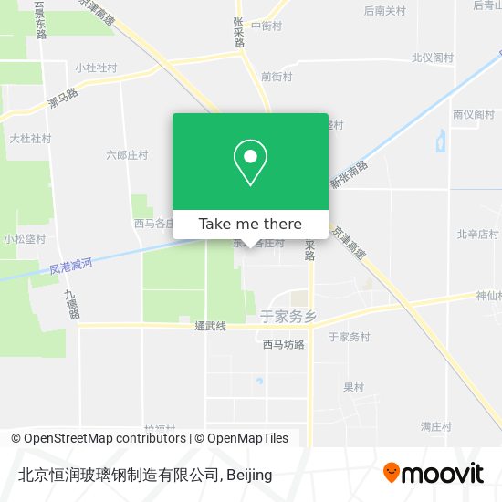 北京恒润玻璃钢制造有限公司 map