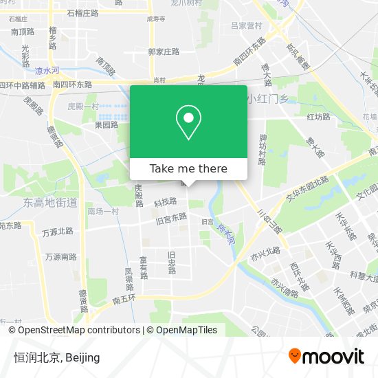 恒润北京 map