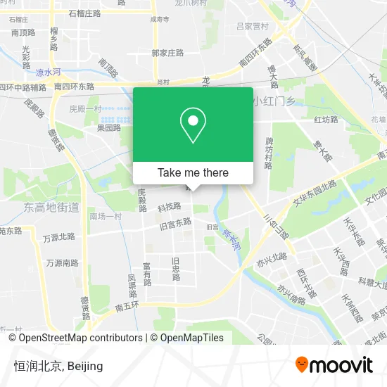 恒润北京 map