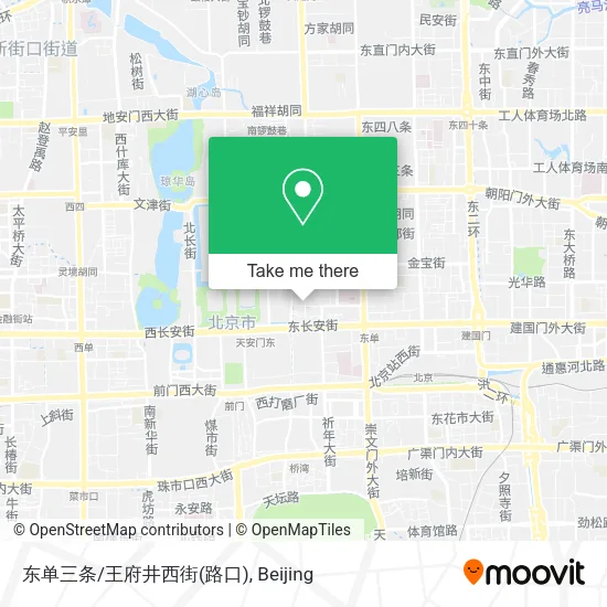 东单三条/王府井西街(路口) map