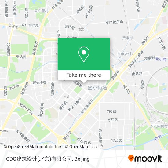 CDG建筑设计(北京)有限公司 map