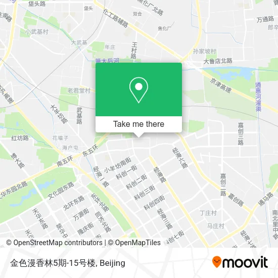 金色漫香林5期-15号楼 map