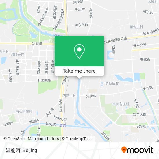 温榆河 map
