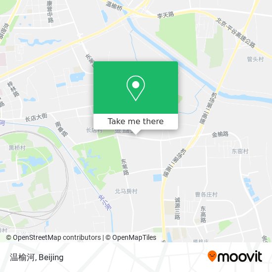 温榆河 map