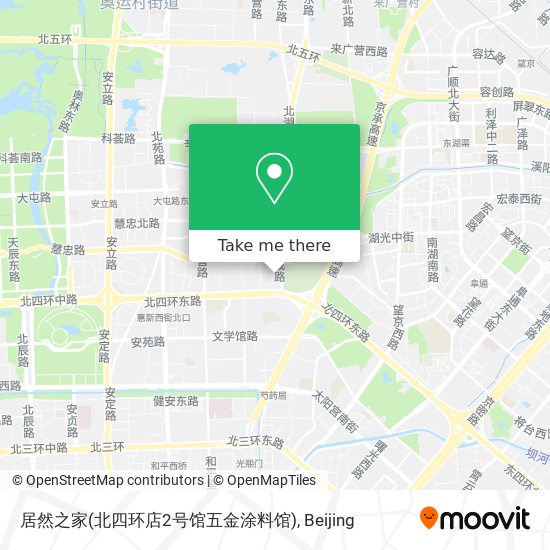 居然之家(北四环店2号馆五金涂料馆) map