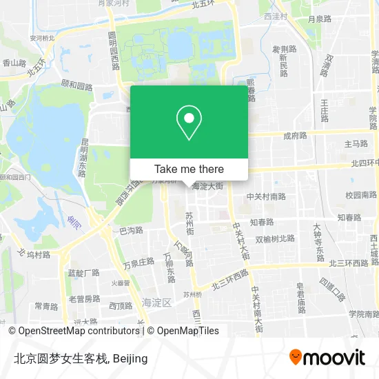 北京圆梦女生客栈 map
