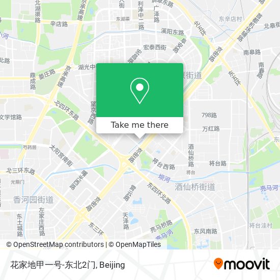 花家地甲一号-东北2门 map
